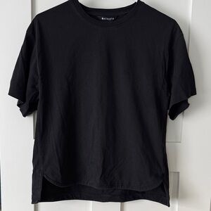 Athleta Black Short Sleeve Top